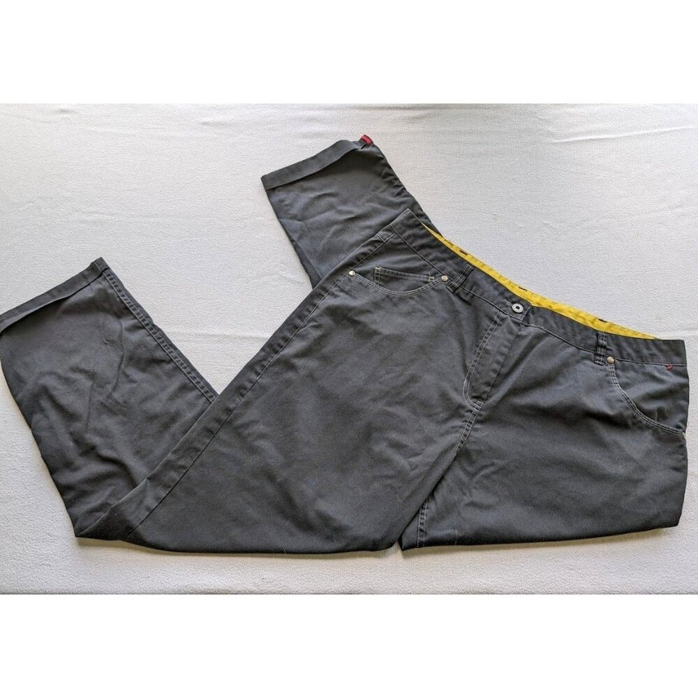 McDonald's Employee Crew Uniform Pants Size 38"x30" Black Timeless Element Black